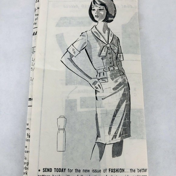 Shirtwaist Dress PattORama Mail Order Sew Pattern - Picture 3 of 5